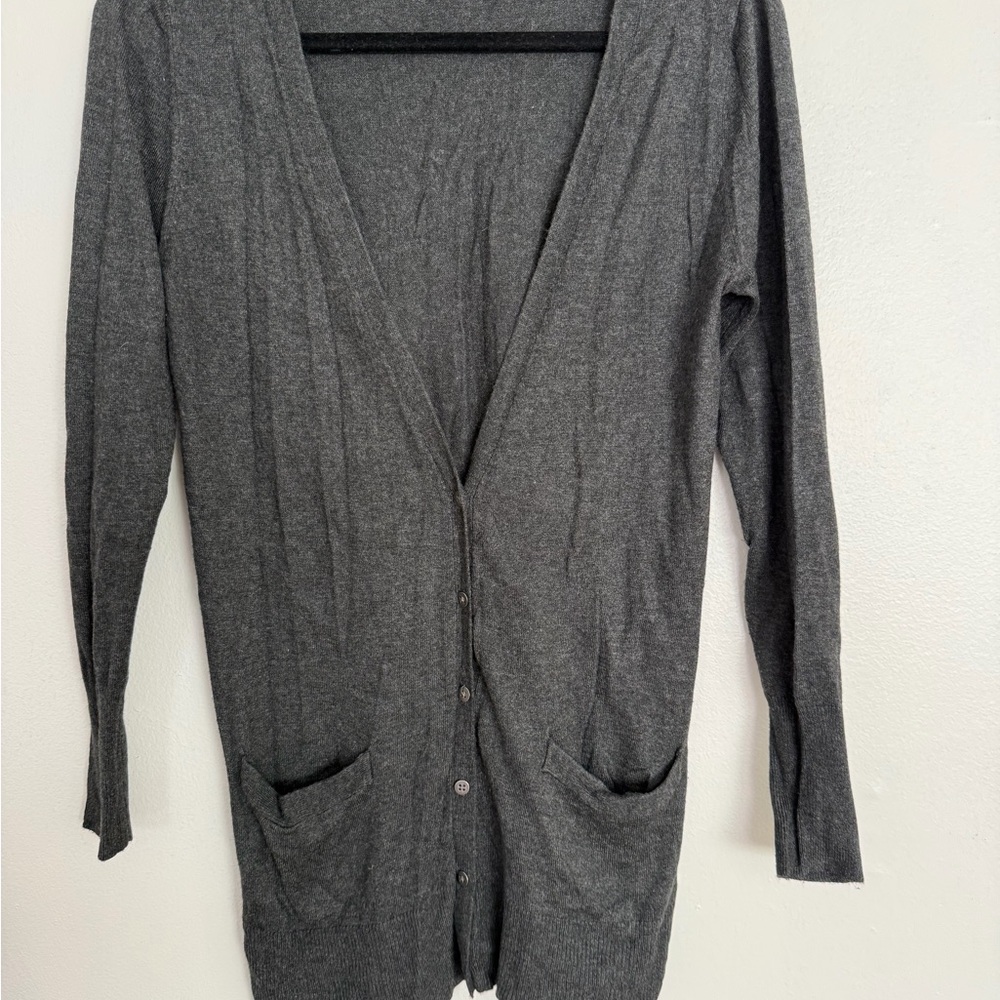 Wesc Charcoal Women's Cardigan Sweater